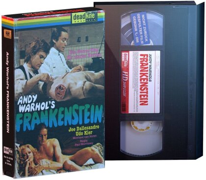 Andy Warhol's Frankenstein (1973) (VHS Retro Edition, Limited Edition, Blu-ray + DVD)