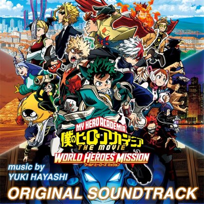 Yuki Hayashi - My Hero Academia: World Heroes' Mission - OST (Colored, 2 LP)