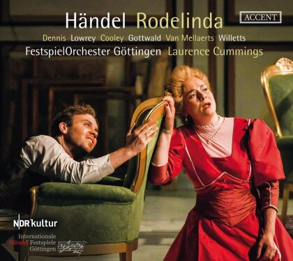 Georg Friedrich Händel (1685-1759), Laurence Cummings, Dennis, Lowrey, Cooley, … - Rodelinda (3 CD)