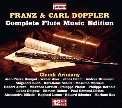 Franz Doppler (1821-1883), Karl Doppler (1826-1900) & Claudi Arimany - Complete Flute Music Edition (12 CDs)