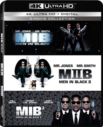 Men In Black 1-3 (3 4K Ultra HDs)