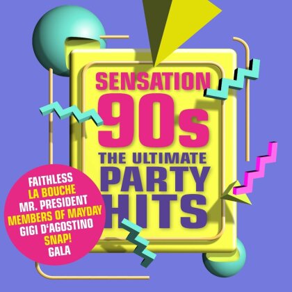 Sensation 90s – The Ultimate Party Hits (2 CDs)