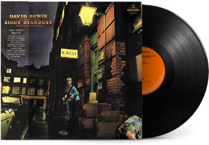 David Bowie - The Rise and Fall of Ziggy Stardust and the Spider (2012 Remaster, 2022 Reissue, Half Speed Master, 50th Anniversary Edition, LP)