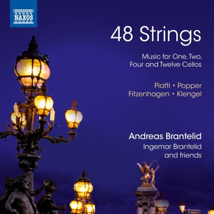 Alfredo Piatti (1822-1901), David Popper (1843-1913), Wilhelm Fitzenhagen, Julius Klengel & Andreas Brantelid - 48 Strings