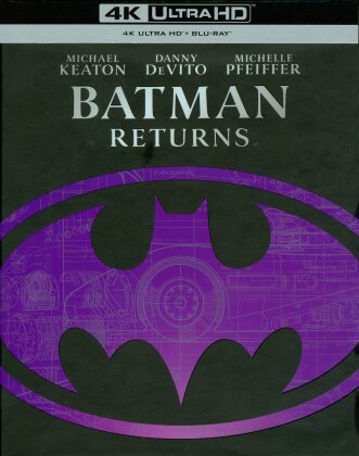 Batman Returns - Batman - Le défi (1992) (+ Goodies, Limited Collector's Edition, Steelbook, 4K Ultra HD + Blu-ray)