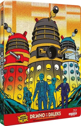 Dr. Who and the Daleks (1965) (Édition Limitée, Steelbook, 4K Ultra HD + Blu-ray)