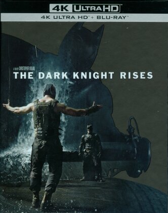 Batman - The Dark Knight Rises (2012) (Goodies, Édition Collector Limitée, Steelbook, 4K Ultra HD + 2 Blu-ray)