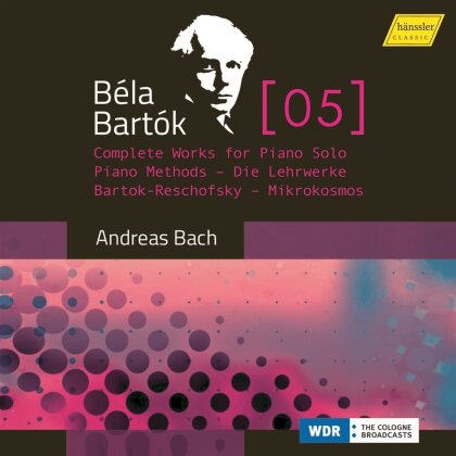 Béla Bartók (1881-1945) & Andreas Bach - Complete Works For Piano Solo 5 (3 CDs)