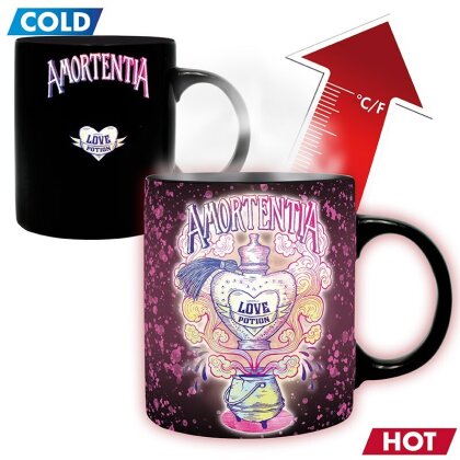 Mug - Thermo Réactif - Amortentia - Harry Potter - 11 cm - 320 ml