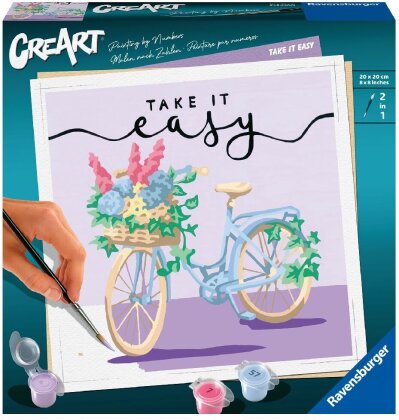 Ravensburger Malen nach Zahlen 20099 - Take it easy - ab 12 Jahren