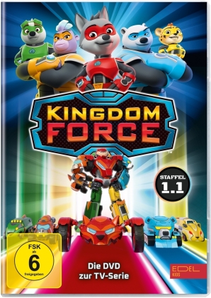 Kingdom Force - Helden der fünf Tierreiche - Staffel 1.1 (2 DVDs)