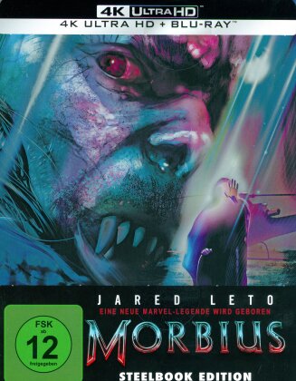 Morbius (2022) (Limited Edition, Steelbook, 4K Ultra HD + Blu-ray)