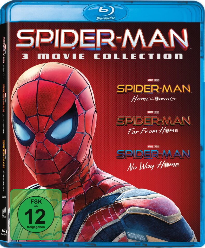 Spider-Man 1-3 - 3 Movie Collection (3 Blu-rays)