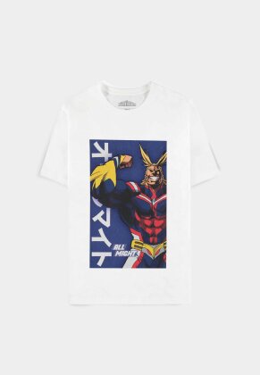My Hero Academia - All Might Poster White Men's Short Sleeved T-Shirt