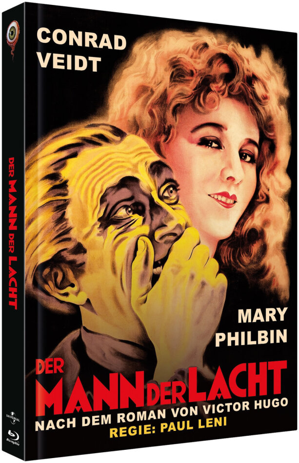 Der Mann der lacht (1928) (Cover A, Limited Collector's Edition, Mediabook, 2 Blu-rays + 2 DVDs)
