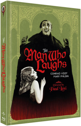 The man who laughs (1928) (Cover B, Collector's Edition Limitata, Mediabook, 2 Blu-ray + 2 DVD)