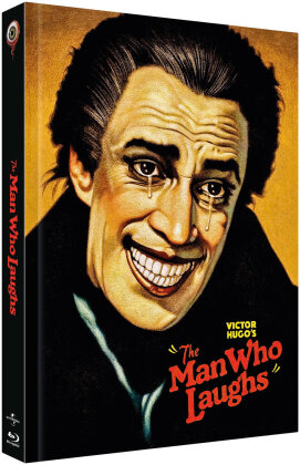 The man who laughs (1928) (Cover C, Limited Collector's Edition, Mediabook, 2 Blu-rays + 2 DVDs)