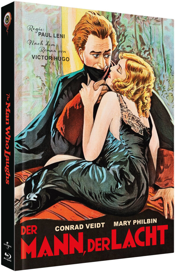 Der Mann der lacht (1928) (Cover D, Limited Collector's Edition, Mediabook, 2 Blu-rays + 2 DVDs)