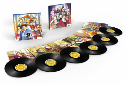Capcom Sound Team - Ace Attorney - OST (2022 Repress, 20th Anniversary Edition, 6 LPs)