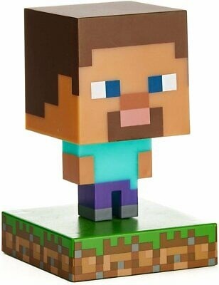 Minecraft 3D Icon Lampe Steve