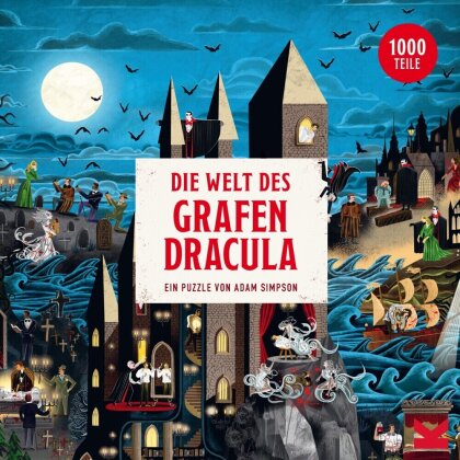 Die Welt des Grafen Dracula - 1000 Teile Puzzle