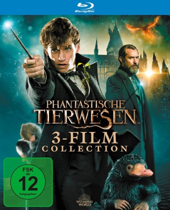 Phantastische Tierwesen 1-3 - 3-Film Collection (3 Blu-rays)