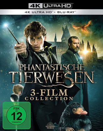 Phantastische Tierwesen - 3-Film Collection (3 4K Ultra HDs + 3 Blu-rays)