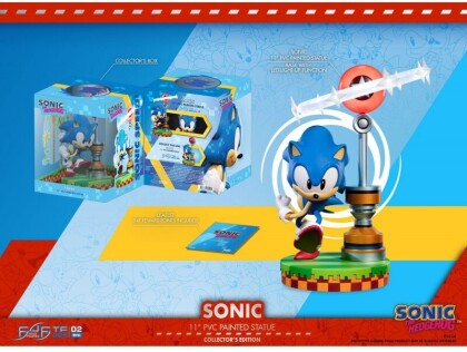 Sonic the Hedgehog Figure PVC 27cm (Édition Collector)