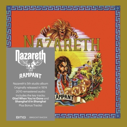 Nazareth - Rampant (2022 Reissue, BMG Rights)