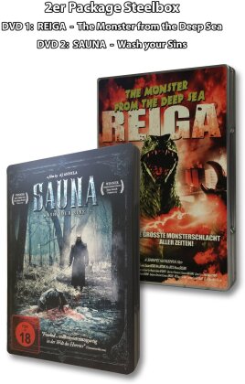Reiga - The Monsterfrom the Deep Sea / Sauna - Wash your sins (Steelbox, 2 DVDs)