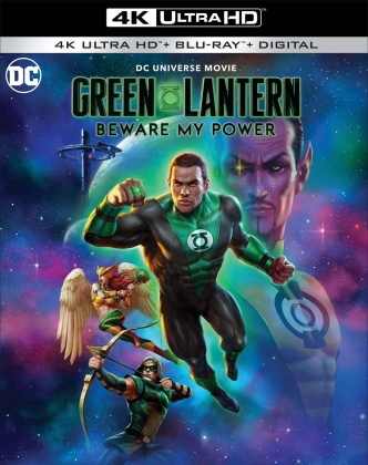 Green Lantern: Beware My Power (2022) (4K Ultra HD + Blu-ray)
