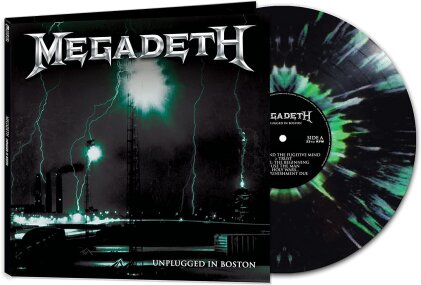 Megadeth - Unplugged In Boston (Green/Black/Splatter Vinyl, LP)