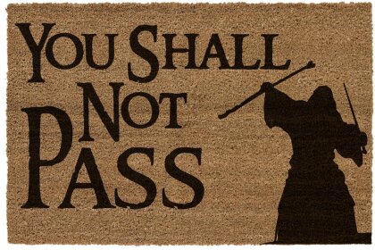 Paillasson - You Shall Not Pass - Lord Of The Rings