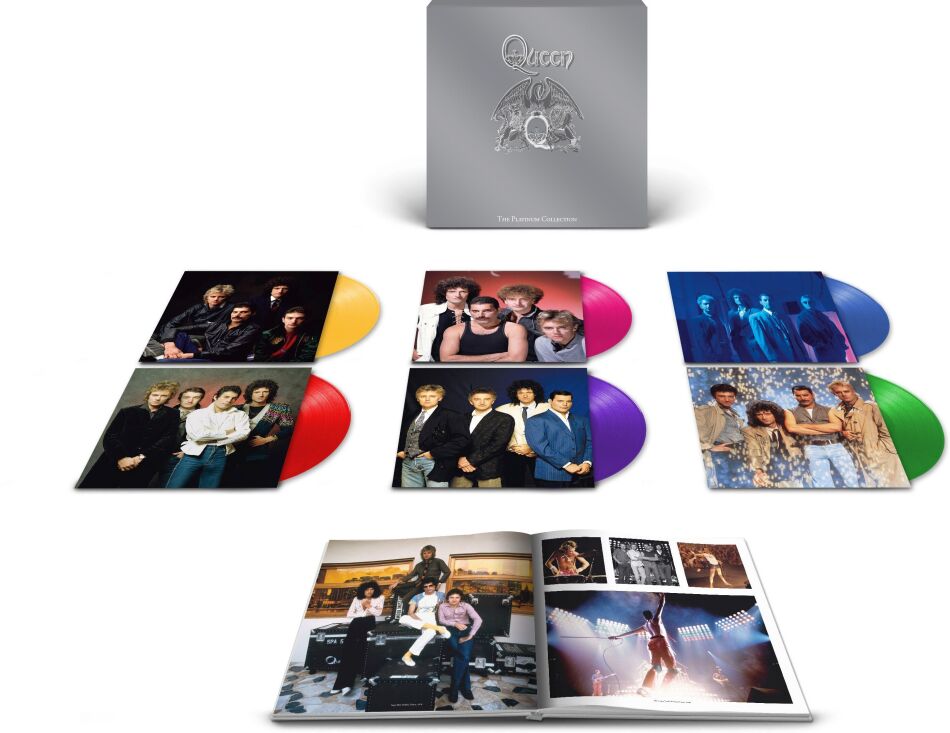 Queen - Platinum Collection (2022 Reissue, Limited Edition, Colored, 6 LPs)