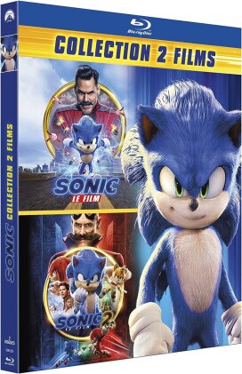 Sonic - Le Film 1 & 2 - Sonic (2019) / Sonic 2 (2022) (2 Blu-ray)