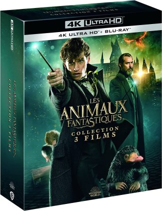 Les animaux fantastiques 1-3 (3 4K Ultra HDs + 3 Blu-ray)