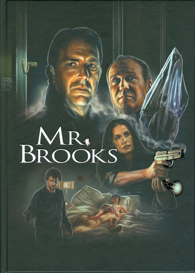 Mr. Brooks (2007) (Cover A, Limited Edition, Mediabook, Uncut, Blu-ray + DVD)