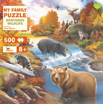 My Family Puzzle: Northern Wildlife - 500 Piece Puzzle