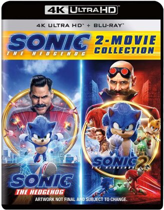 Sonic The Hedgehog 1+2 - 2-Movie Collection (2 4K Ultra HDs)