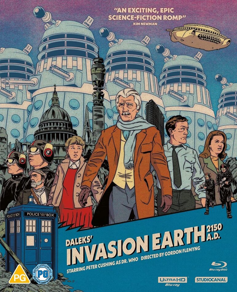 Dalek's Invasion Earth 2150 A.D. (1966) (Collector's Edition, 4K Ultra HD + Blu-ray)
