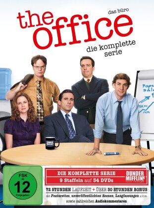 The Office - Die komplette Serie - Staffel 1-9 (34 DVDs)