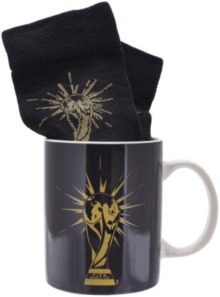 FIFA World Cup Becher und Socken Set
