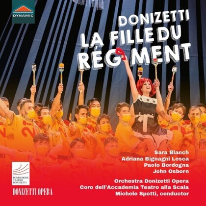 Gaetano Donizetti (1797-1848), Michele Spotti, Sara Blanch, Adriana Bignagni Lesca, Paolo Bordogna, … - La Fille Du Regiment (2 CDs)
