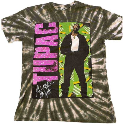 Tupac Unisex T-Shirt - All Eyez On Me (Wash Collection)