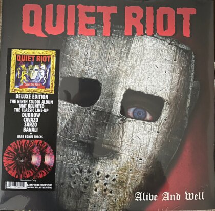 Quiet Riot - Alive And Well (2022 Reissue, Deadline Music, 2 LPs)