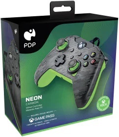 PDP - Wired Controller for Xbox Series X - Neon Carbon