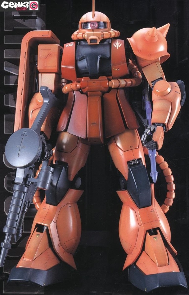 Master Grade - Char`s Zaku II - Gundam - 1/60