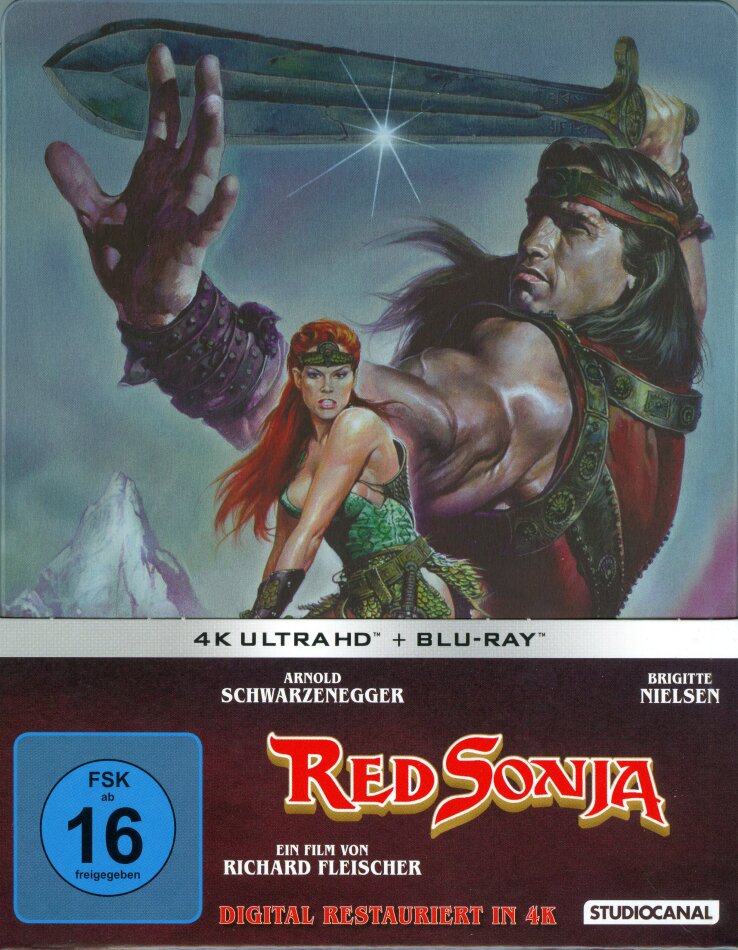 Red Sonja (1985) (Limited Edition, Restaurierte Fassung, Steelbook, 4K Ultra HD + Blu-ray)