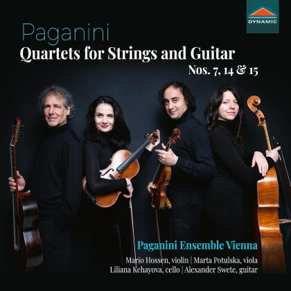 Paganini Ensemble Vienna & Niccolò Paganini (1782-1840) - Quartets For Strings 7, 14 & 15
