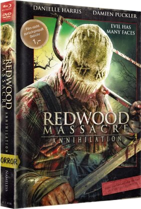 Redwood Massacre - Annihilation (2020) (Cover C, Limited Edition, Mediabook, Blu-ray + DVD)